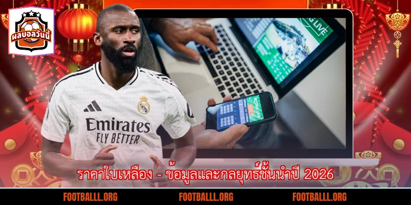 ราคาใบเหลือง - ข้อมูลและกลยุทธ์ชั้นนำปี 2026