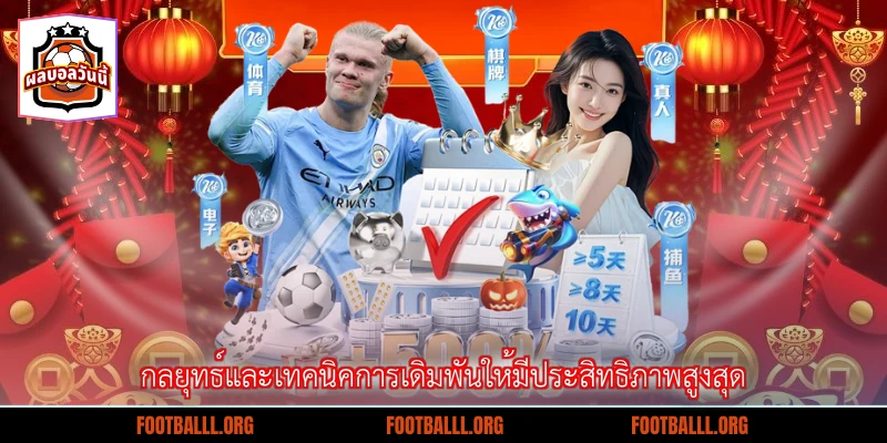 กลยุทธ์และเทคนิคการเดิมพันให้มีประสิทธิภาพสูงสุด